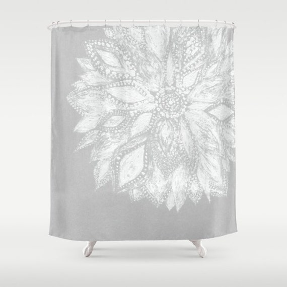 white and coral shower curtain shimmer image modern flower shower curtain grey shower curtain gray etsy white and coral shower curtain shimmer image modern flower shower curtain grey shower curtain gray etsy