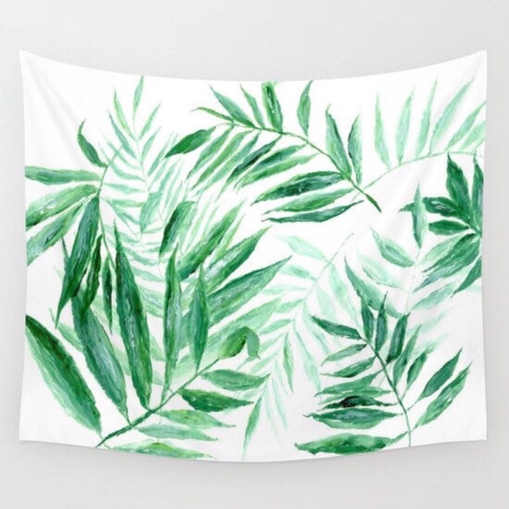 palm leaf tapestry