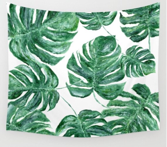 palm leaf tapestry