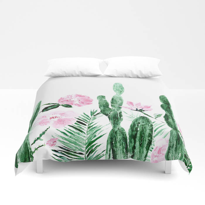 Cactus Fl Duvet Cover 50