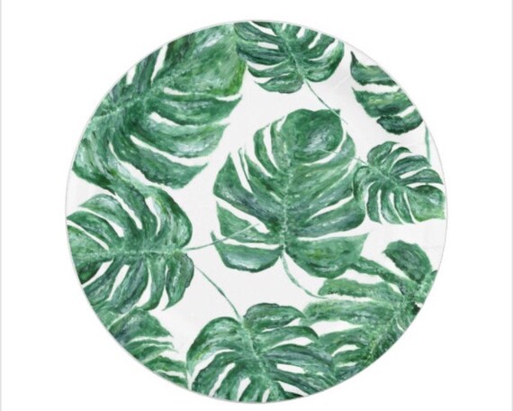 leaf paper plates