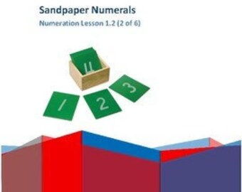 Sandpaper Numbers Numerals Montessori Math Lesson Plan Numeration BC Curriculum
