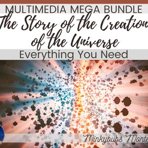 Montessori Story of Creation of Universe First Great Lesson Printable Video Audio Presentation All-inclusive Everything You Need MEGA BUNDLE