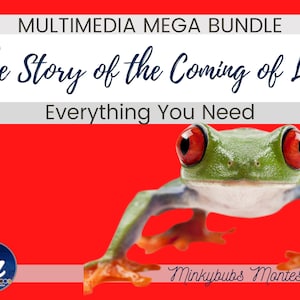 Montessori Timeline of Life Geschichte vom Kommen des Lebens Zweite große Lektion Präsentation All-inclusive Alles, was Sie brauchen MEGA BUNDLE DL