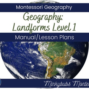 Geography Land and Water Forms Level 1