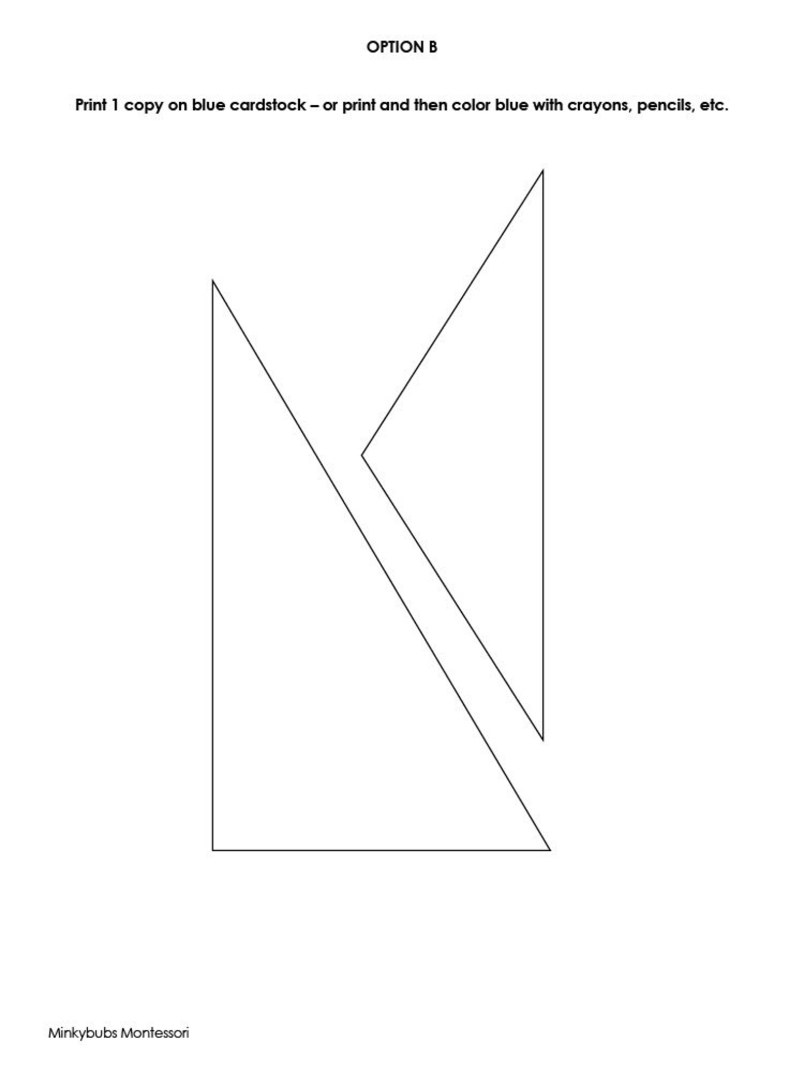 Constructive Triangles Rectangular Colored Set 1 Box 2 Printable ...