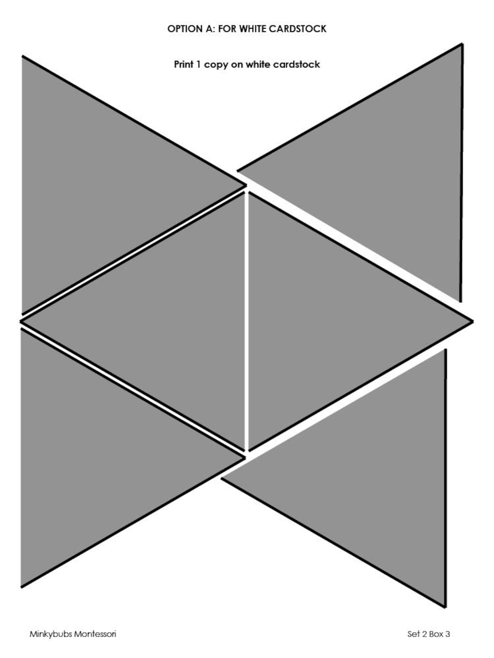 Constructive Triangles Rectangular Colored Set 2 Box 3 Printable ...