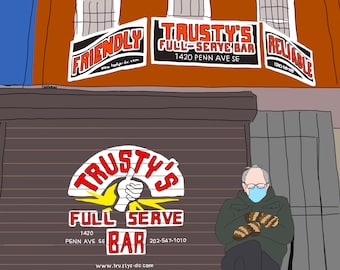 Bernie at Trusty's