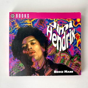 1994 Jimi Hendrix Biography, Bruce Mann, Carlton Books, 90s Musicians