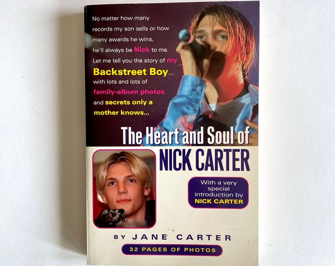 1998 Nick Carter Biography, Jane Carter, Aaron Carter, Backstreet Boys ...
