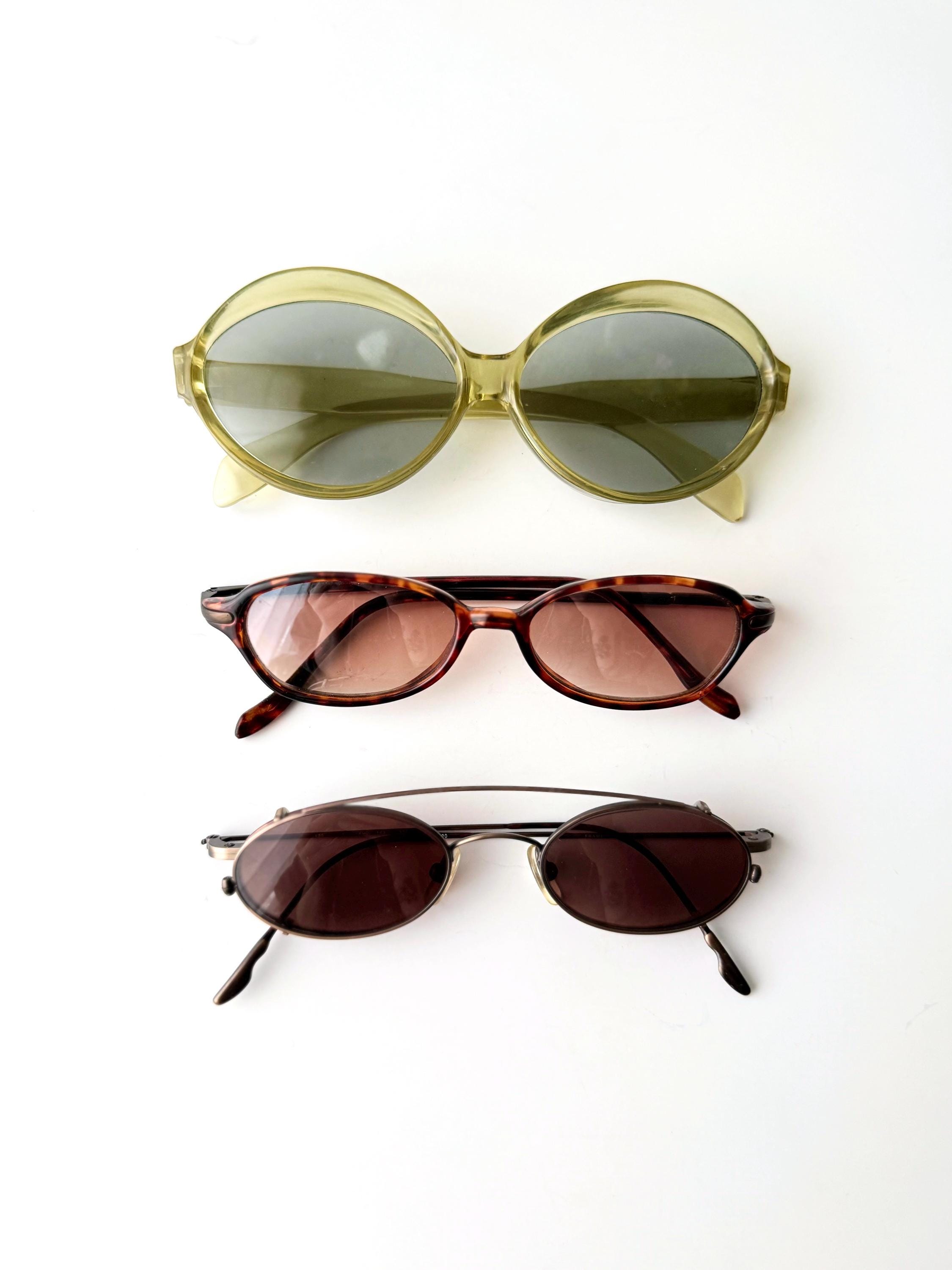 Vintage Sunglasses Set, 80s and 90s Sunglasses, Calvin Klein, Made 