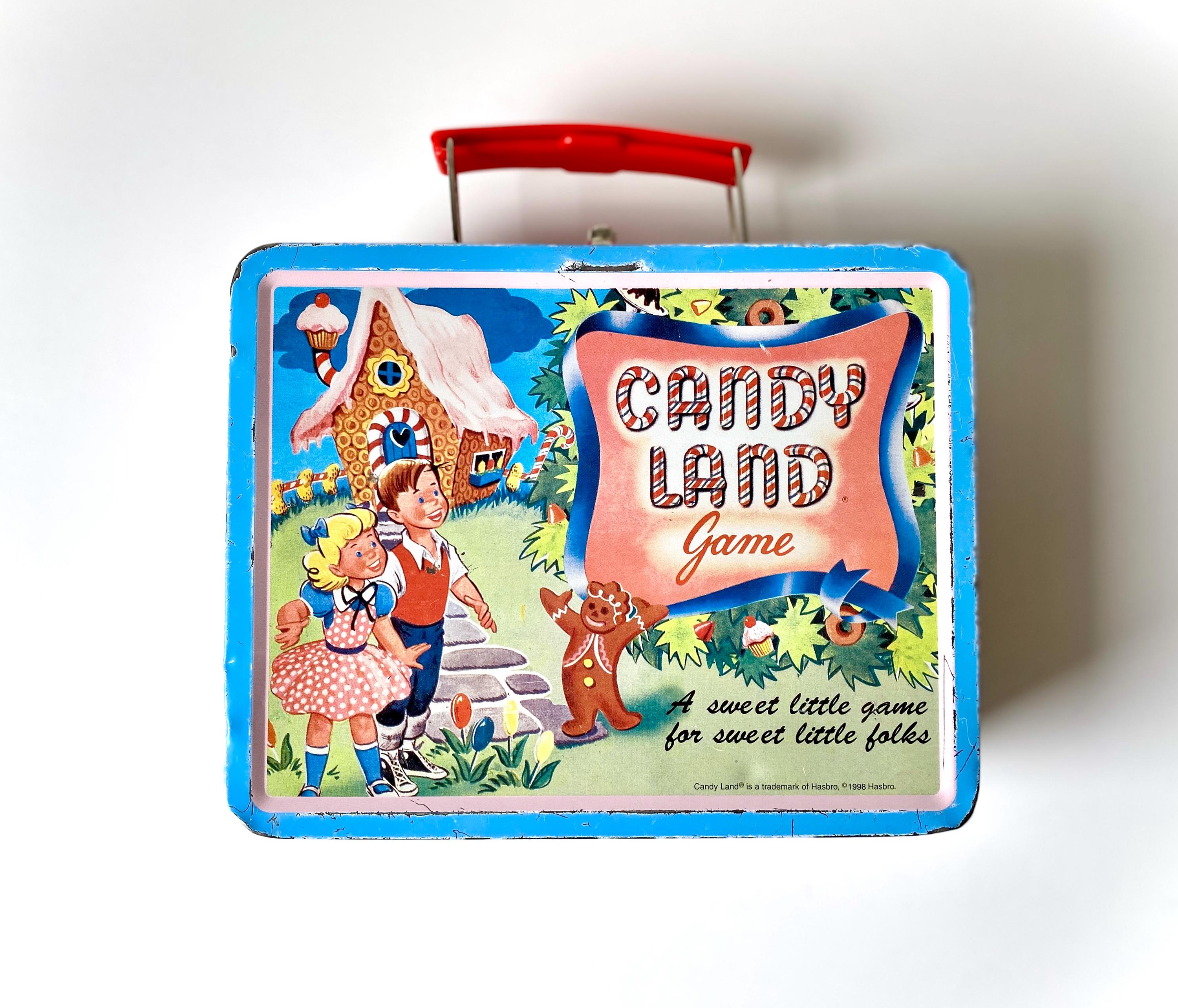 Vintage 1998 Candy Land Lunchbox, Hasbro Collectible Tin - Etsy