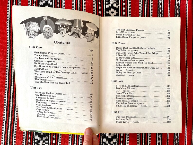 1963 Geschichten Altes und Neues Märchenbuch, klassische Gute-Nacht-Geschichten, Geschenk für Kinder, Vintage Märchenbuch-Sammlung, Midcentury Kinderbuch Bild 2