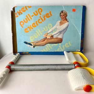 70s Pull-Up Exerciser, Retro Fitness Workout Equipment