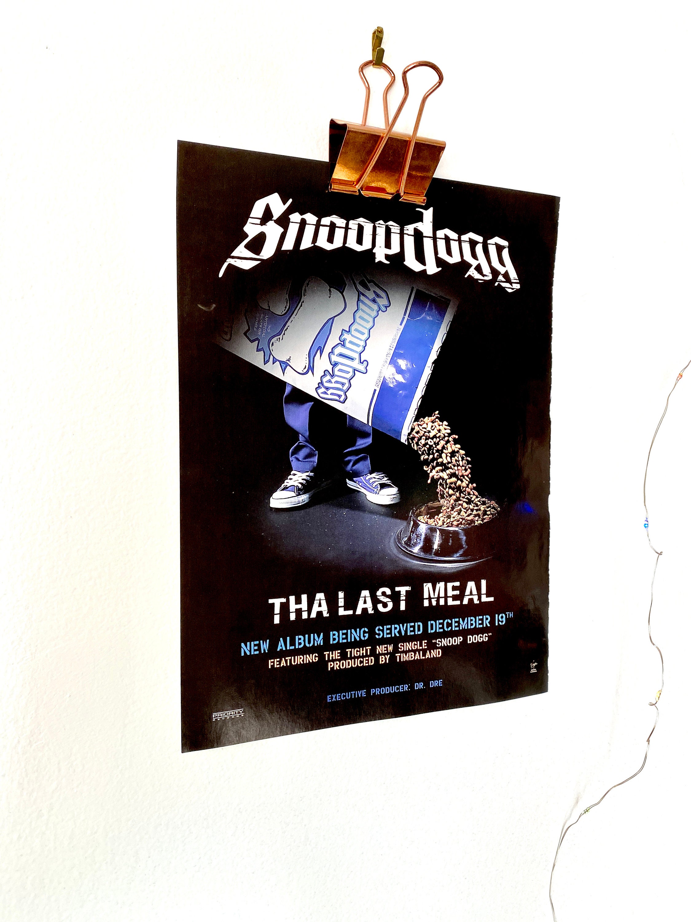 Vintage 2000 Snoop Dogg Ad, Tha Last Meal Album, Vice Magazine - Etsy