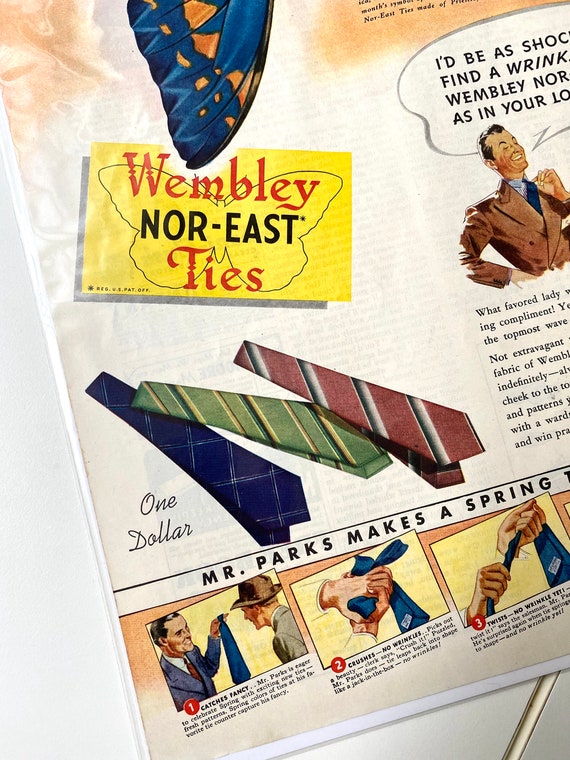 1940 Wembley Ties, Men