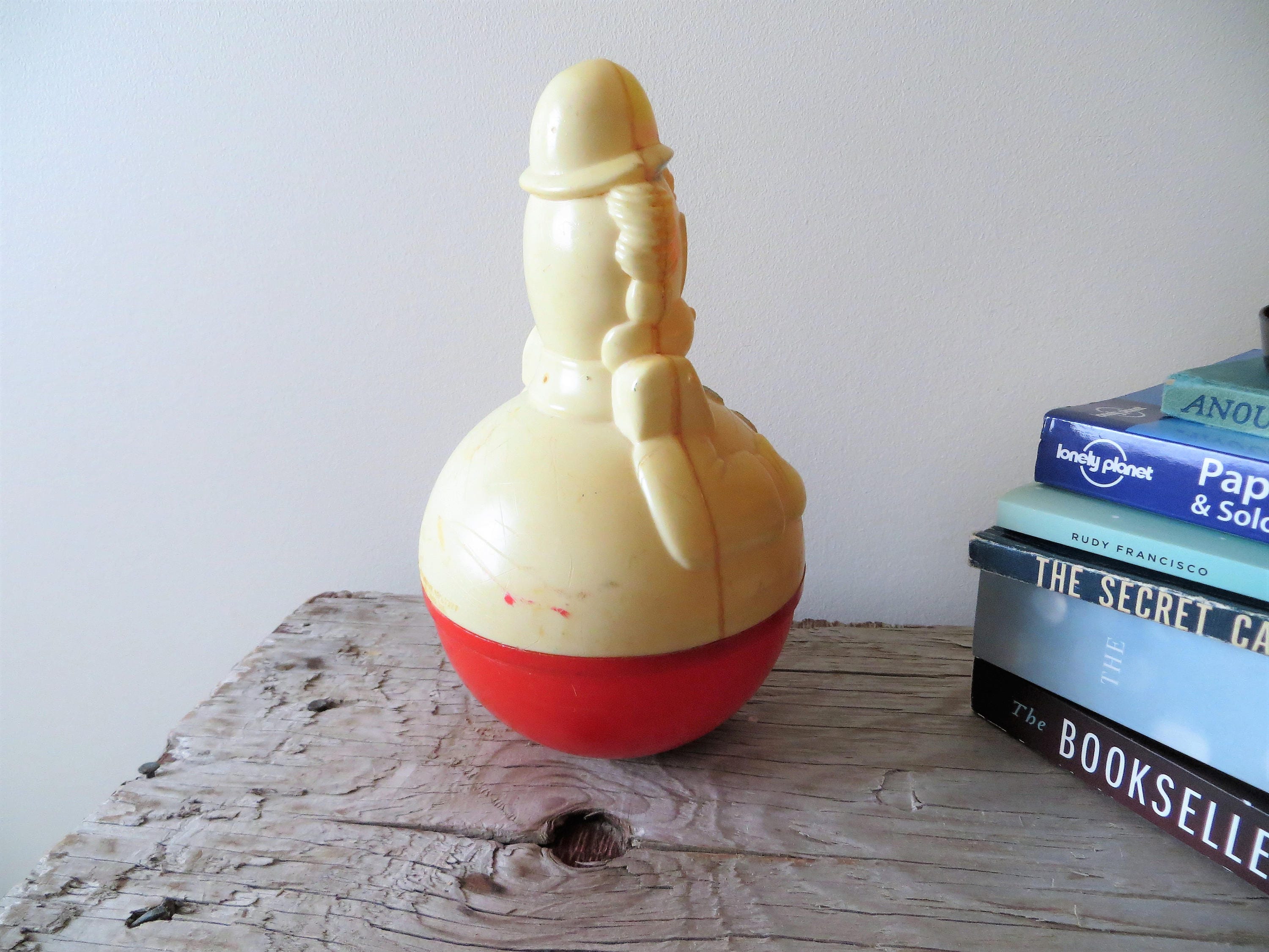 1977 Clown Toy Wobbly Bobble Head 70s Sanitoy Retro Etsy 日本