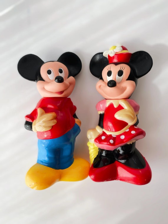 ヴィンテージ ミッキー＆ミニーマウス シャンプーボトルセット