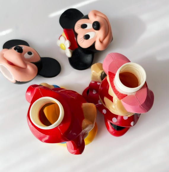 ヴィンテージ ミッキー＆ミニーマウス シャンプーボトルセット