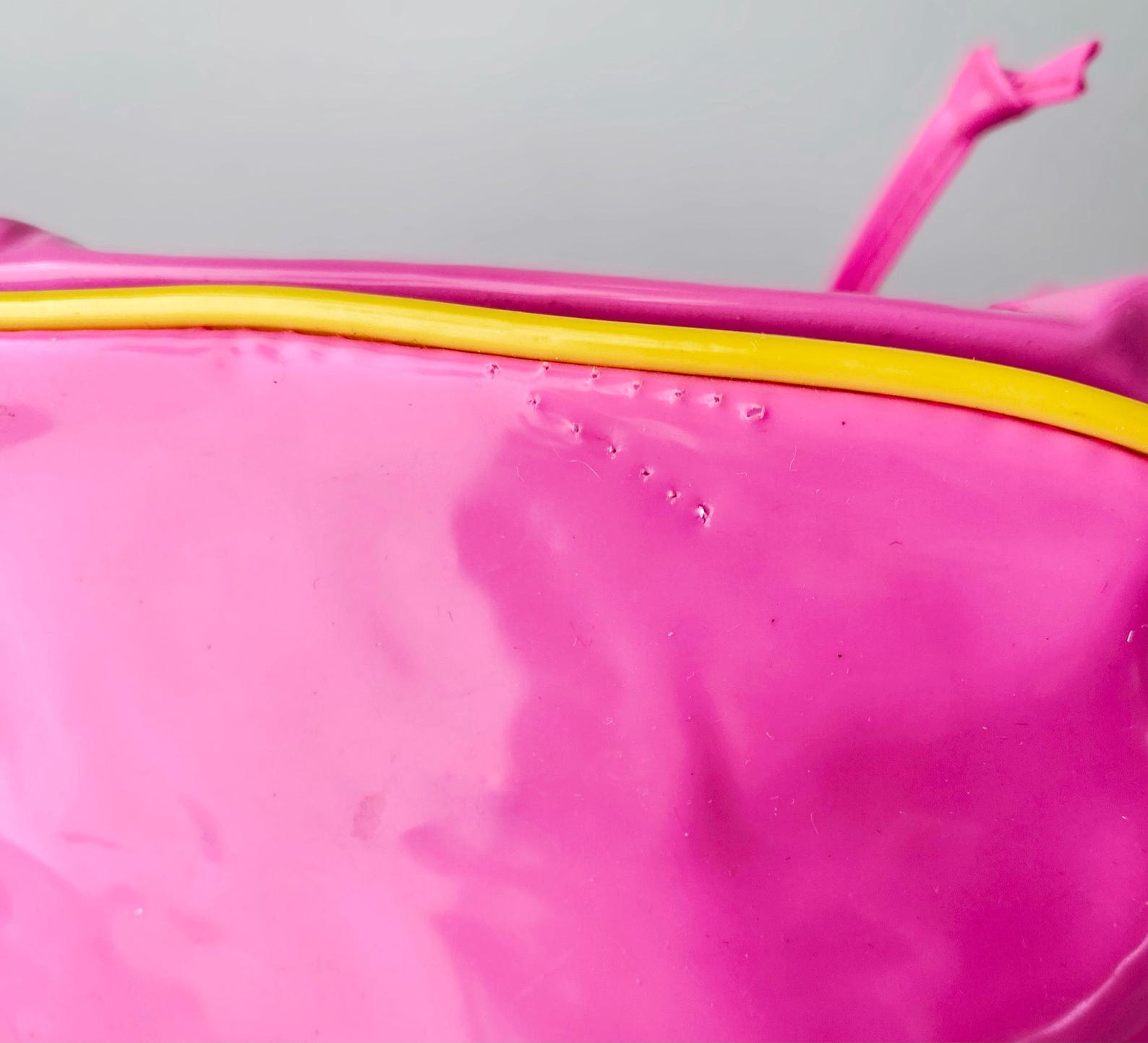 1995 Baywatch Barbie Mini Backpack, Pink Vinyl Nautical Print ...