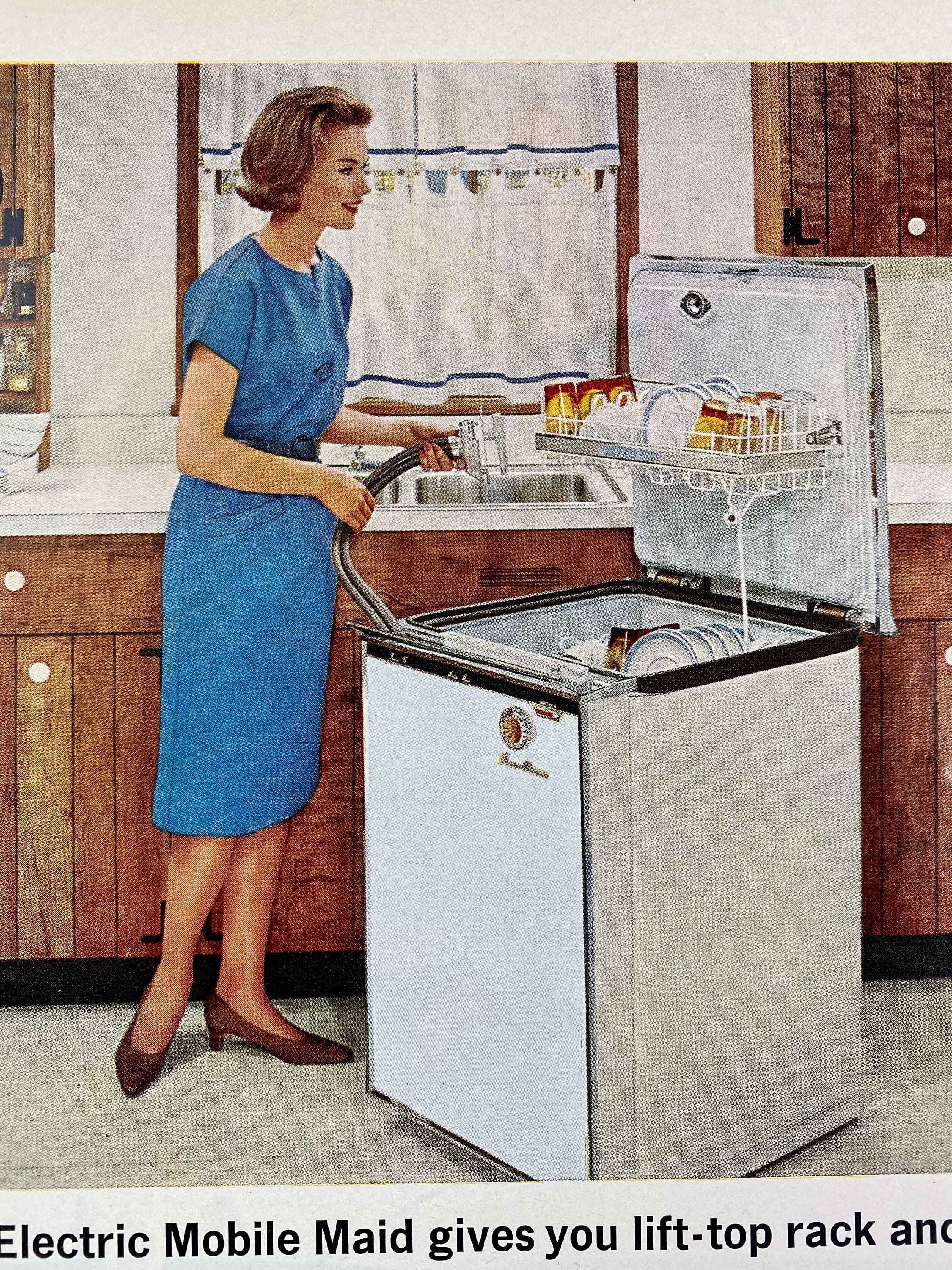 portable electric dishwasher