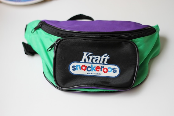 90s Kraft Snackeroos Fanny Pack, Cheese Sticks Ad