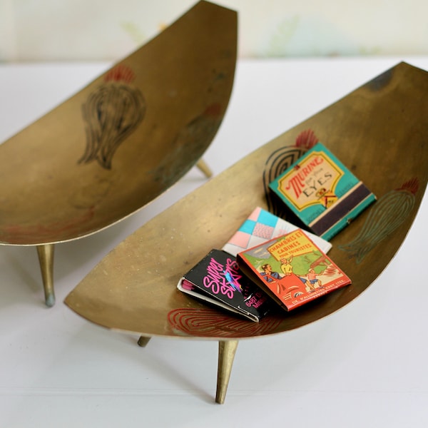 Brass Candy Dish Etsy UK