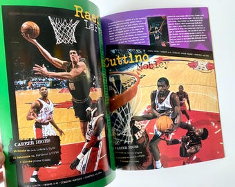 2000 NBA Slam Magazine or Stars of the New Millennium Magazine, Y2K Scholastic, Basketball Collectibles
