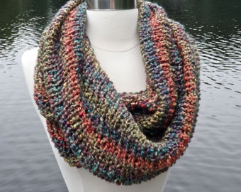 New!! Quick, Easy and Luxurious Cowl Knitting Pattern Size 15 or 17 Circular Needles