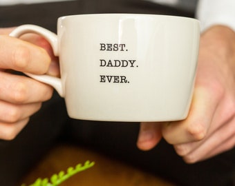 Best Daddy Ever handmade gift for dad daddy, Father's Day new dad gift