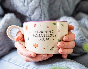 Blooming Marvellous Mum, mummy. Gift for mum, gift for best mummy