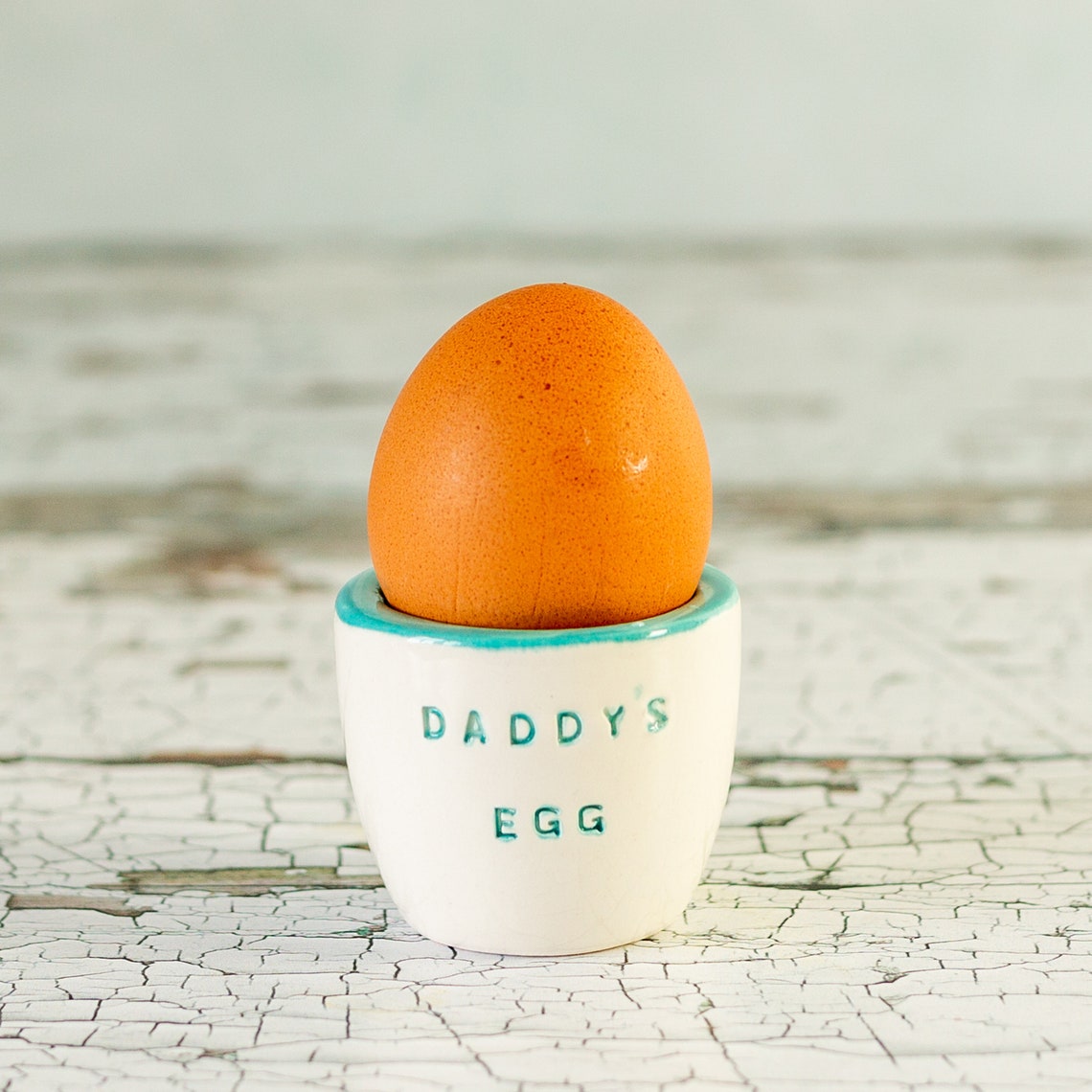 Personalised Ceramic Egg Cup Easter Present Baby Gift Etsy