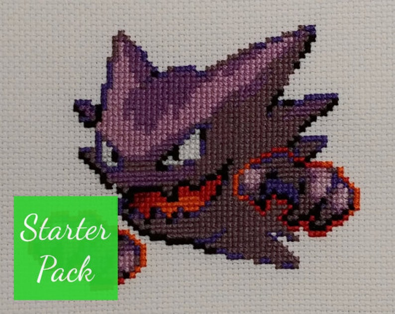 Haunter Cross Stitch Starter Pack image 1