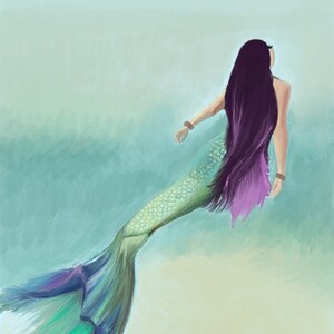 Mermaid Art Print