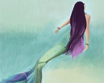 Mermaid Art Print