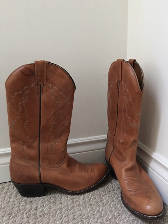 lined cowboy boots