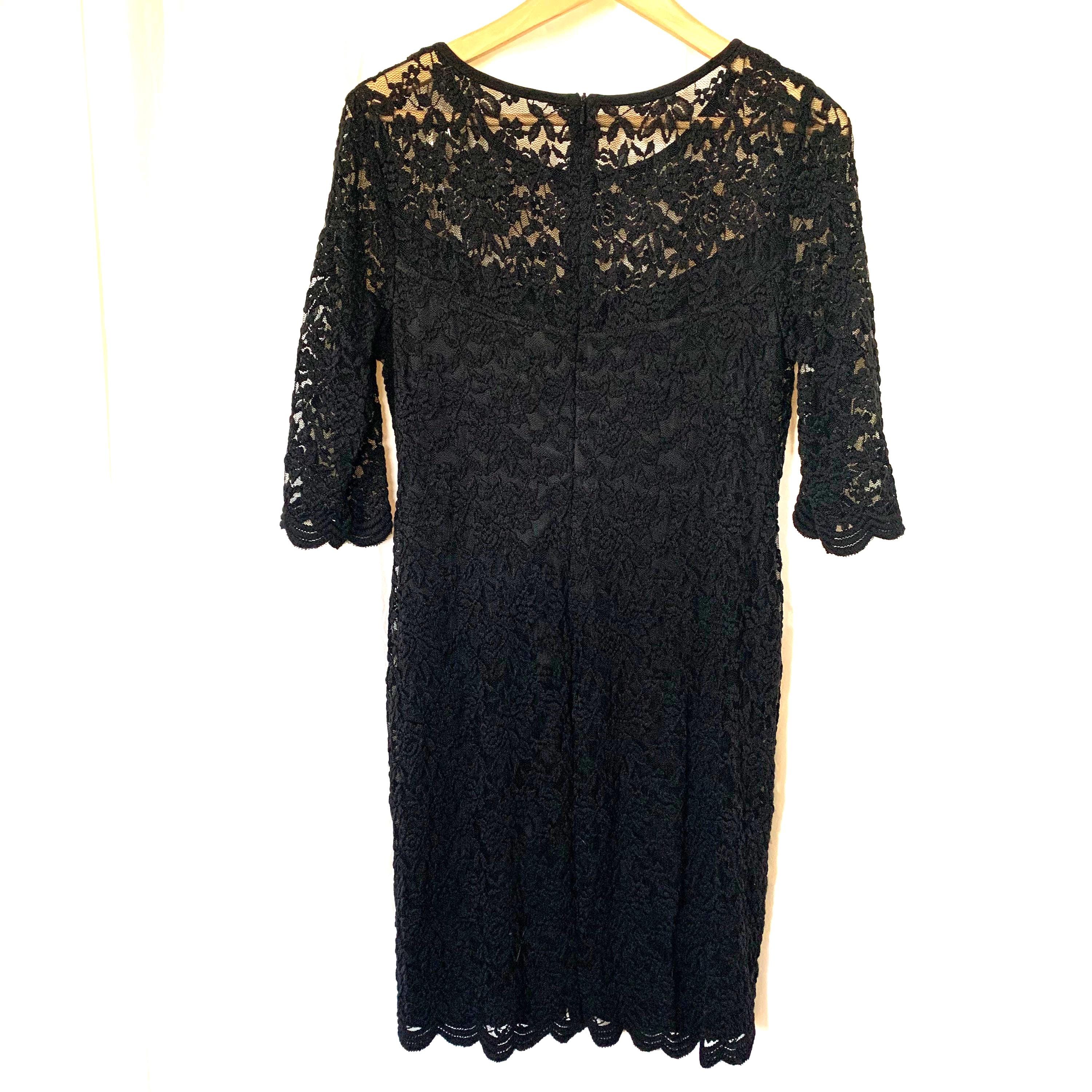 ワンピース elfelfelfarchives LACE LINED DRESS elfelfelf Archives☆LACE LINED DRESS