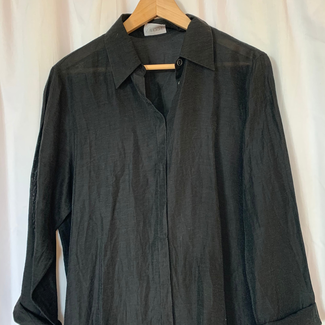 Linen Tunic Black Linen Shirt Linen Blouse Linen Clothing - Etsy UK
