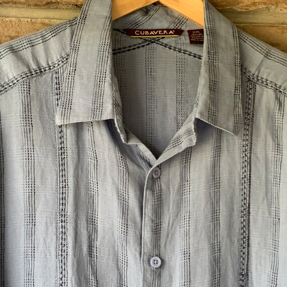 Linen Guayabera Shirt: Short Sleeve Cuban Style
