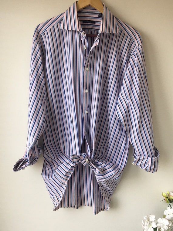 Striped Embellished Blouse, Authentic & Vintage