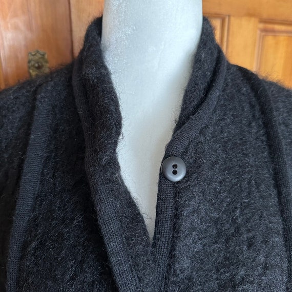 Scottish Mohair jacket Cardigan, Fuzzy texture , … - image 9