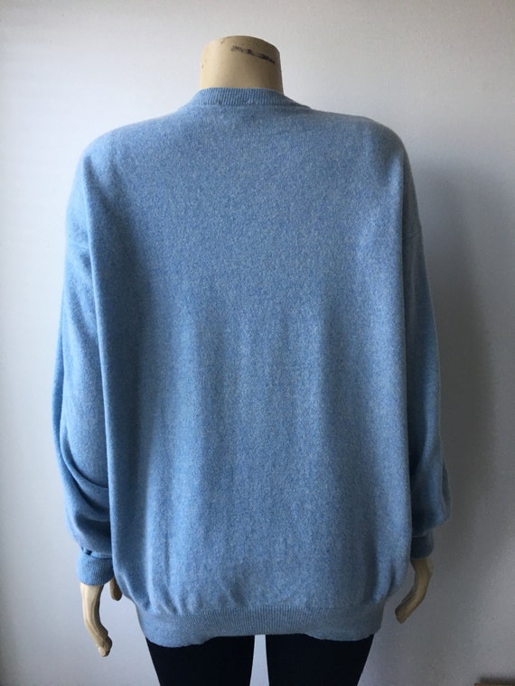 Argyle Vintage en Pull laine chinée bleu beige pull en Vintage maille toutes saison tricots Valda Italie Plus taille unisexe poitrine 50 Argyle Vintage en Pull laine chinée bleu beige pull en Vintage maille toutes saison tricots Valda Italie Plus taille unisexe poitrine 50