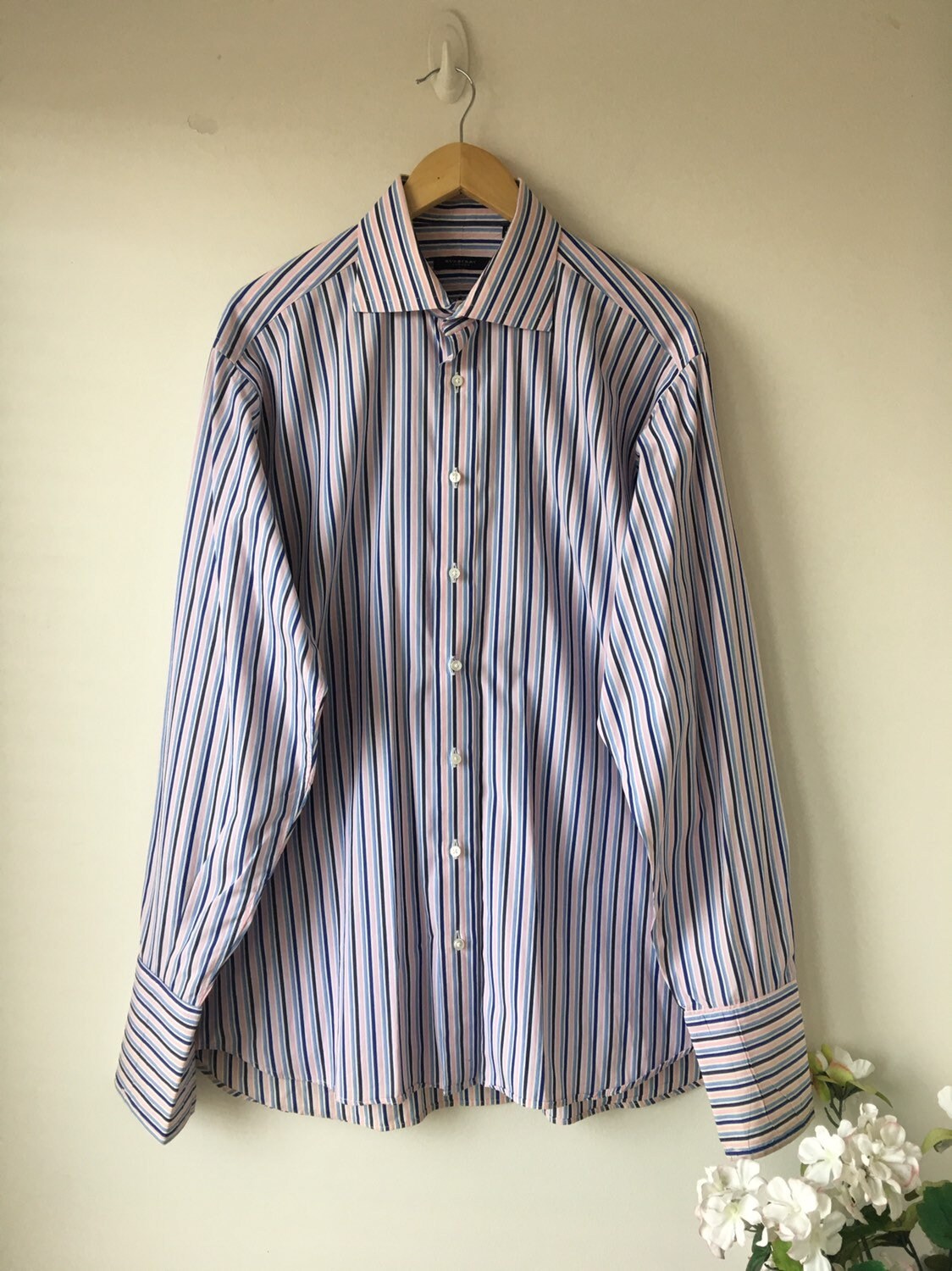 Burberry striped shirt top