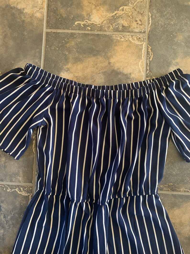 NAUTICAL BREEZE STRIPE WOVEN JUMPSUIT