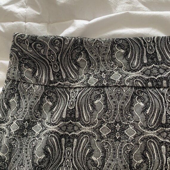 Printed stretch Skirt, New Old Stock, Pull on Ela… - image 2
