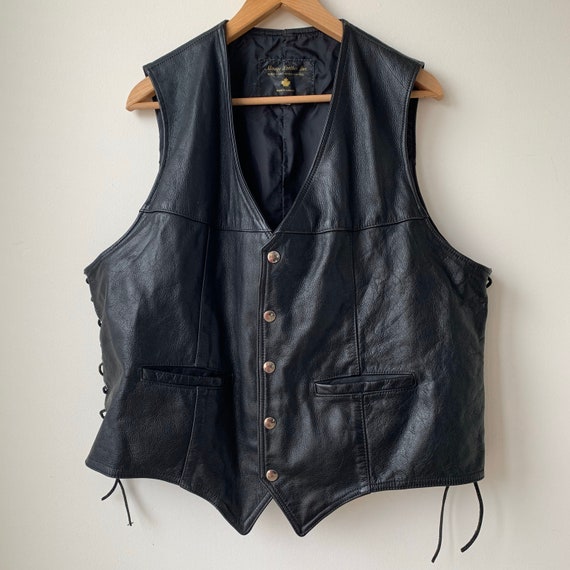 Gilet en cuir sans manche new arrivals