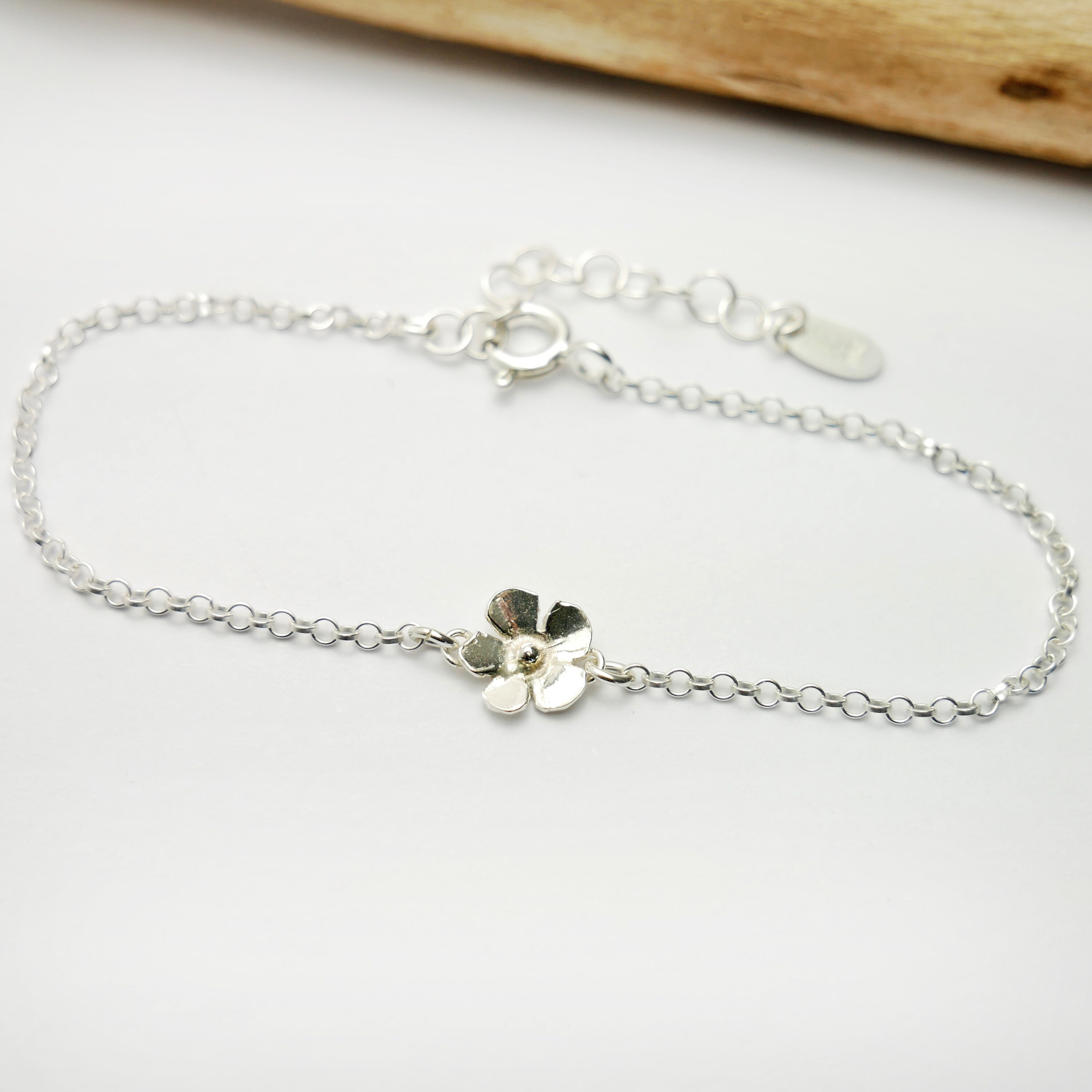 Kirschblüten-Armband Aus 925er Sterlingsilber Für Damen – Charmiges Schmuckstück Als Geschenk