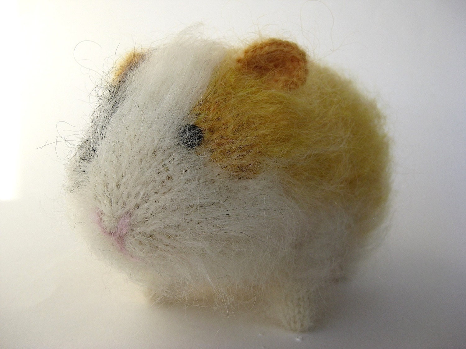 Guinea Pig Knitted Guinea Pig Mohair Guinea Pig Stuffed Etsy