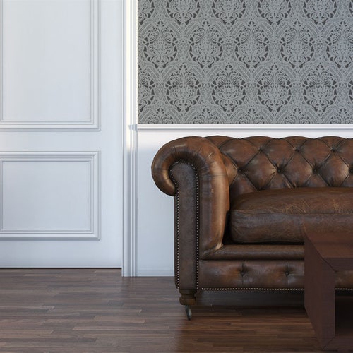 Vintage Lace Stencil Large Wall Stencil Etsy