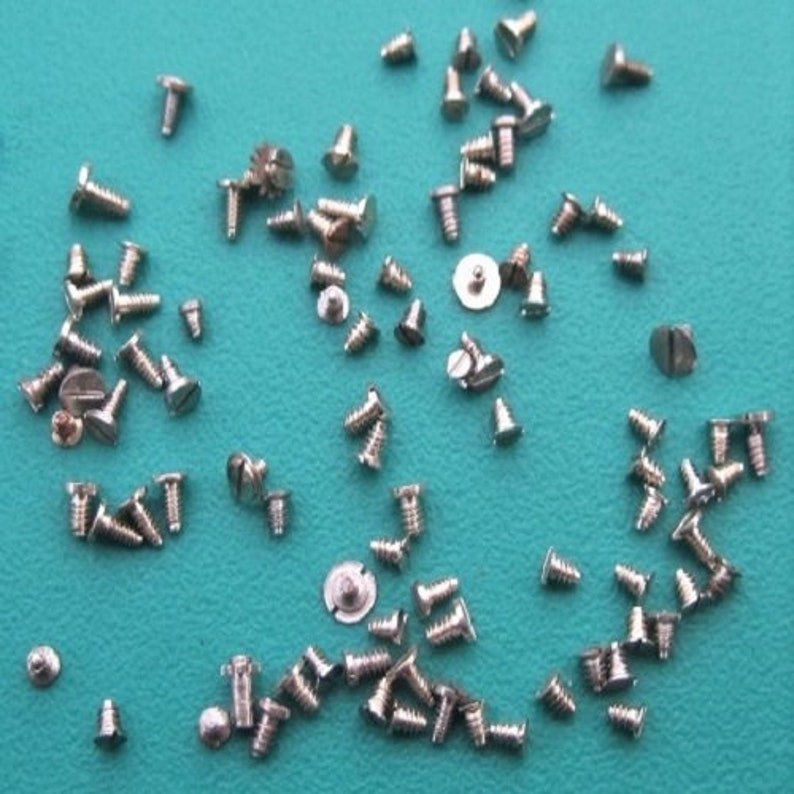 100 Small Watch Screws Movement Screw Assortment Etsy UK